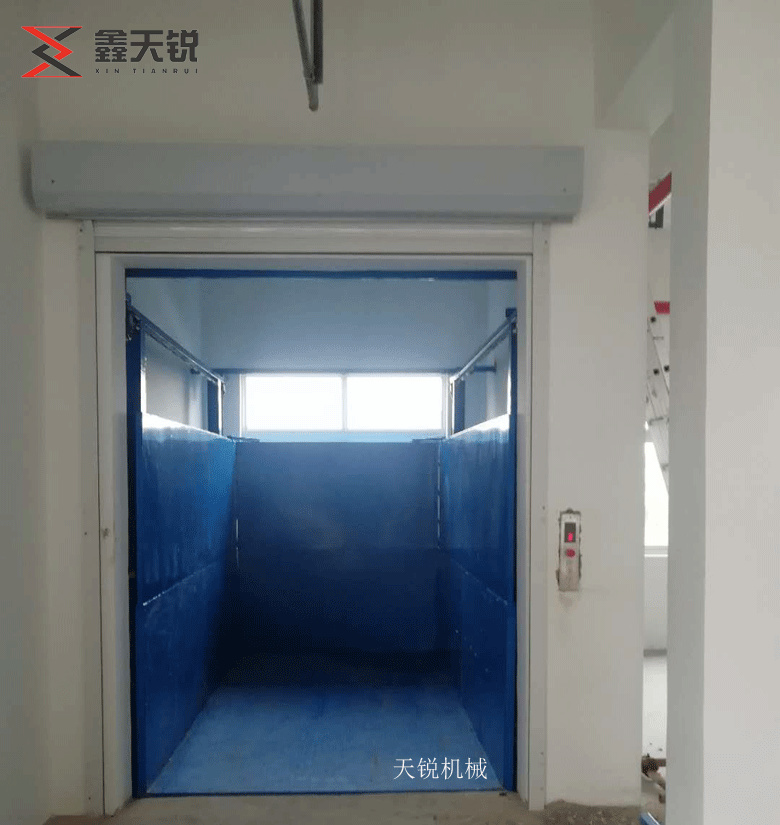 江门上货专用导轨式升降货梯
